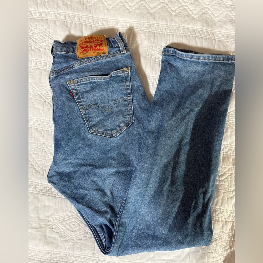 Levi's Men's 511 Blue Jeans 34 x 32